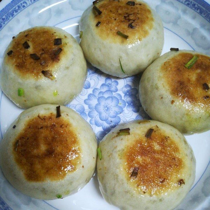 嘎嘣脆底❤️咖喱牛肉生煎包