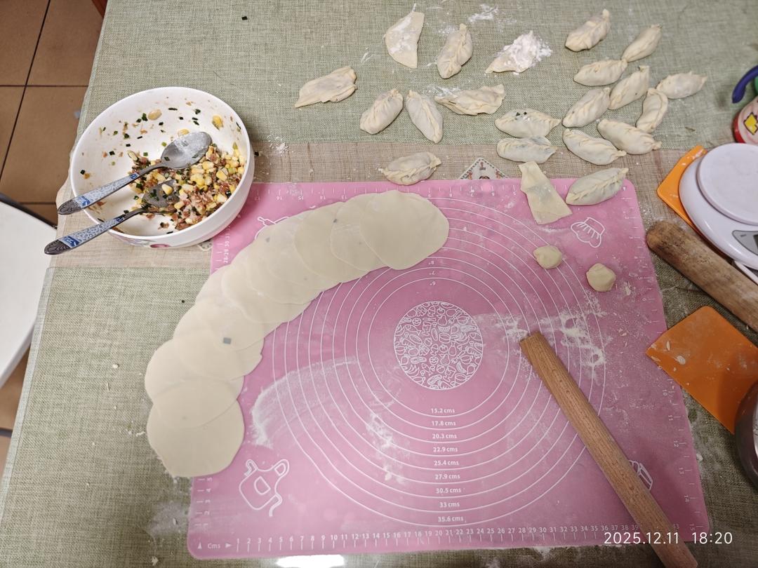 中式面点基本功—饺子皮