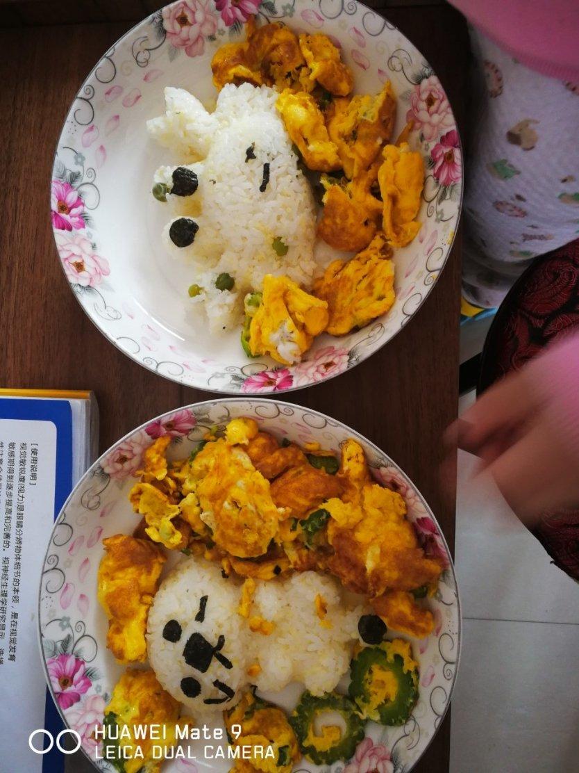 苦瓜炒鸡蛋