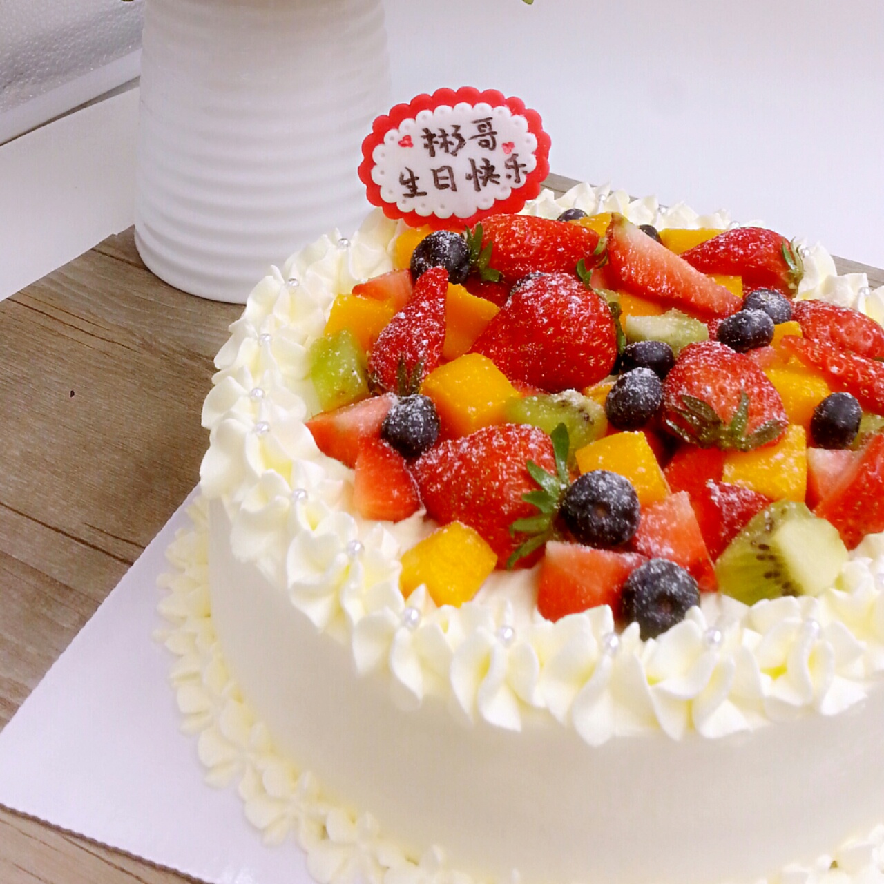 超简单完美戚风蛋糕（6寸2蛋）附打发、翻拌、脱模视频