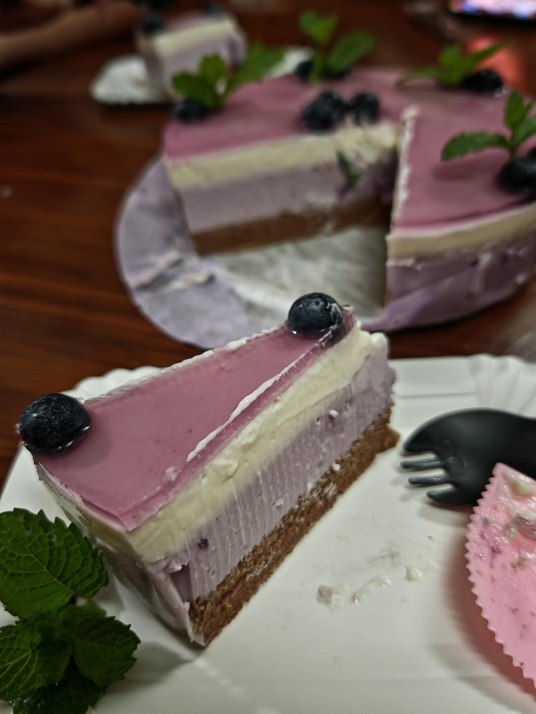 低脂蓝莓酸奶慕斯