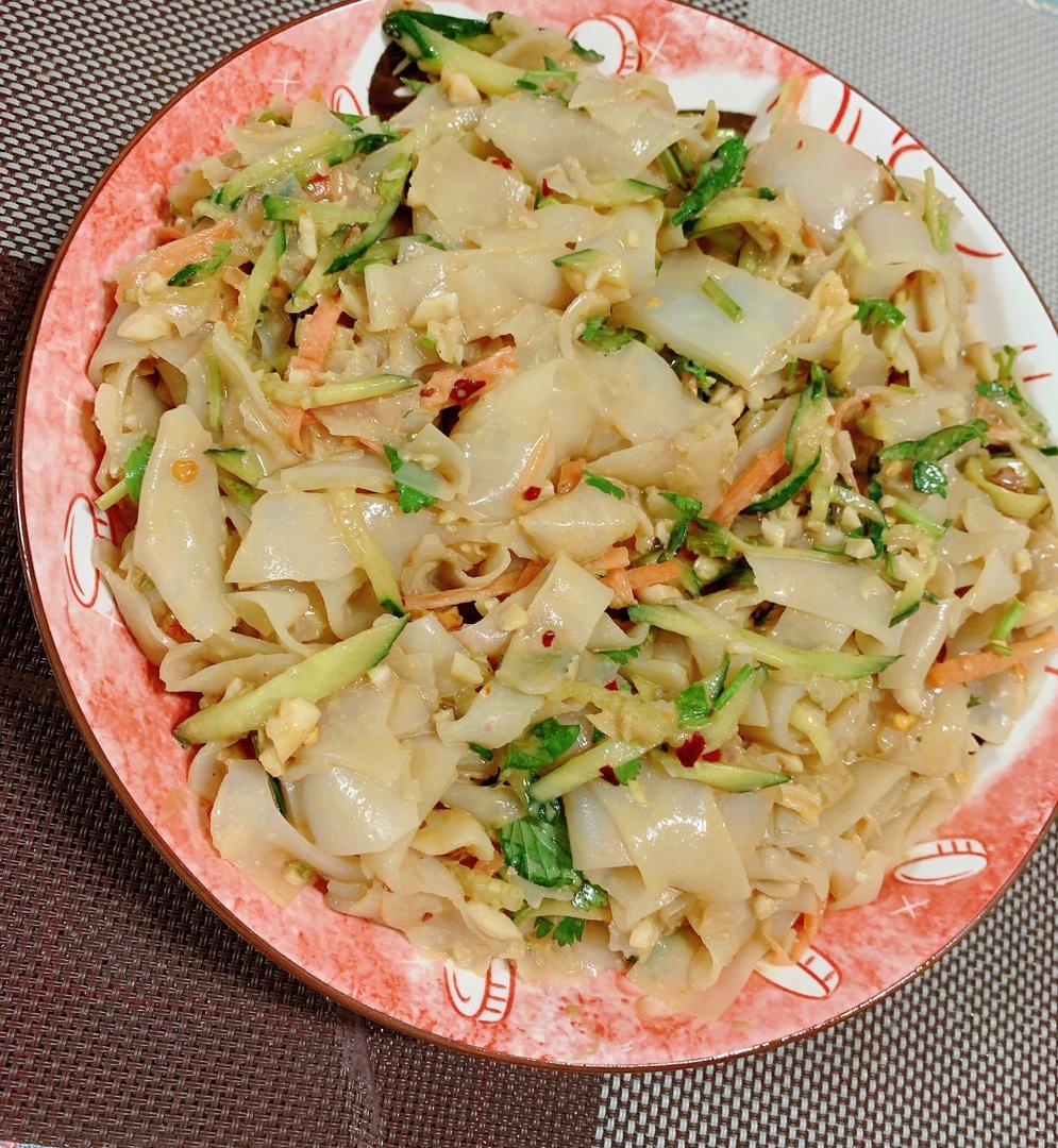 凉皮-家庭自制（告诉你自己做更劲道的秘诀）