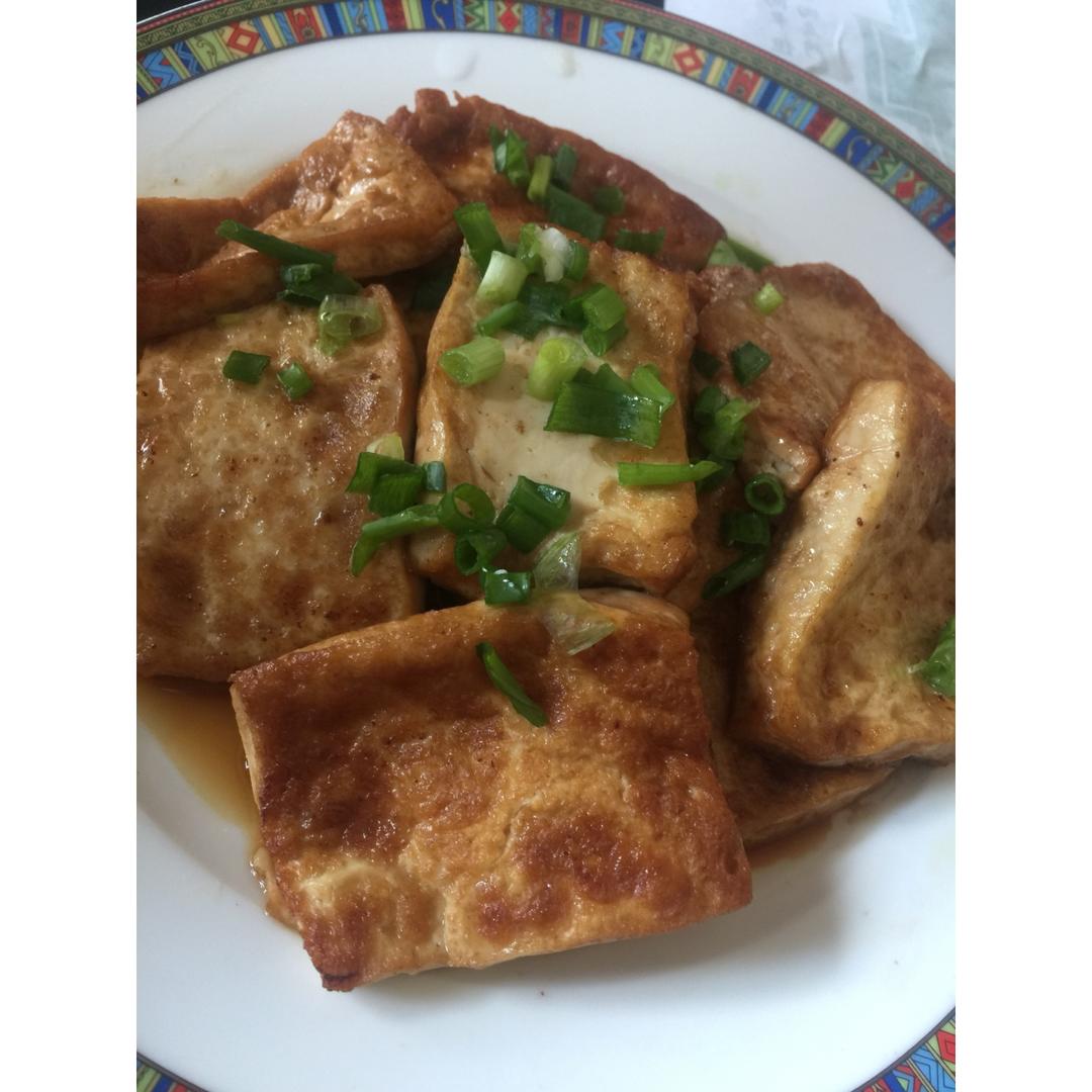 蚝油煎豆腐