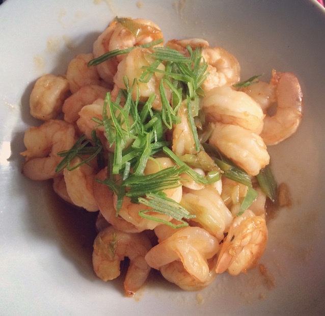 豌豆炒虾仁