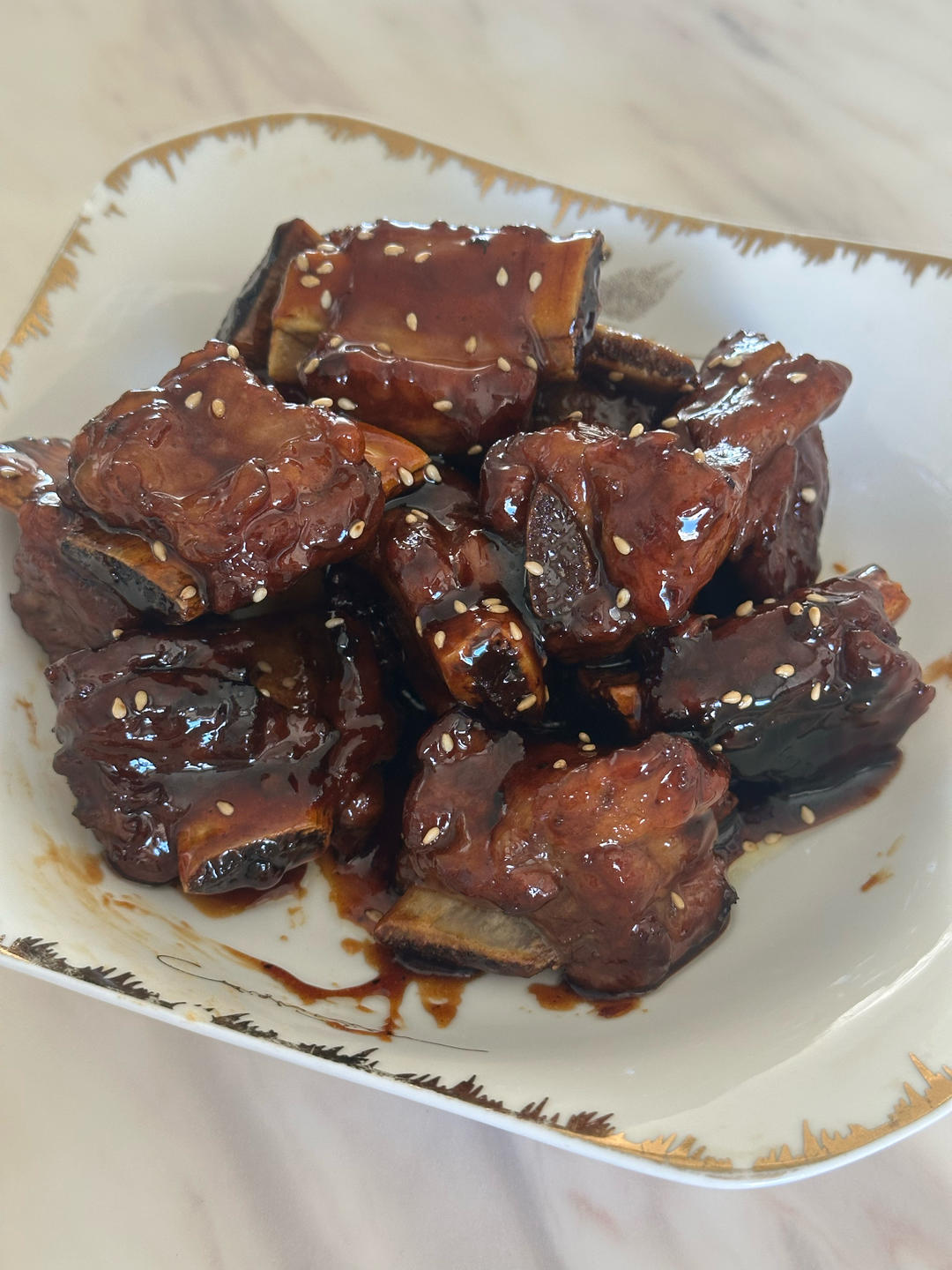 懒人版糖醋排骨