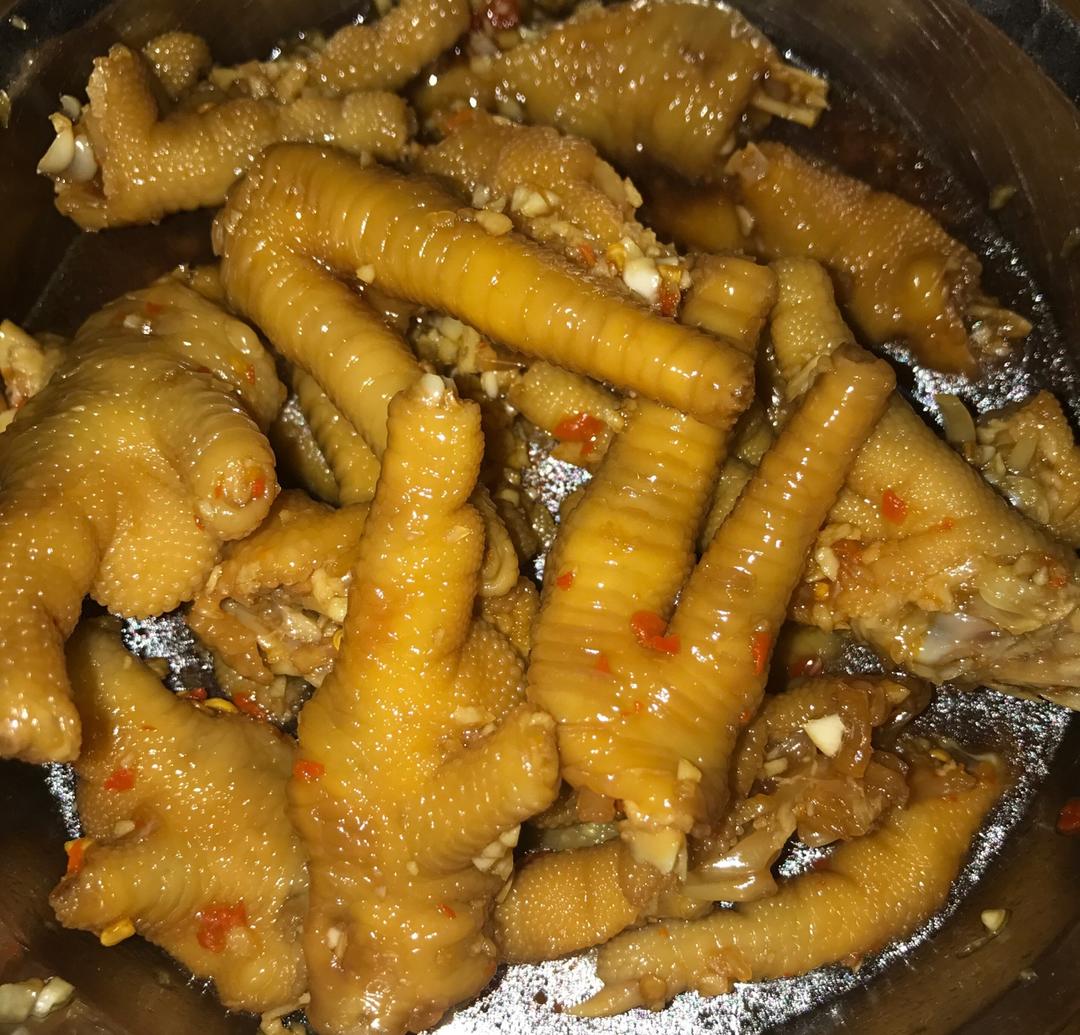 香辣蒜香凉拌爽脆鸡脚