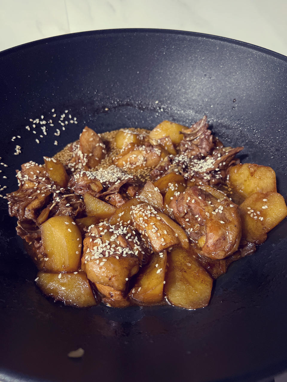 蒜香蜜汁鸡腿肉/好吃巨下饭