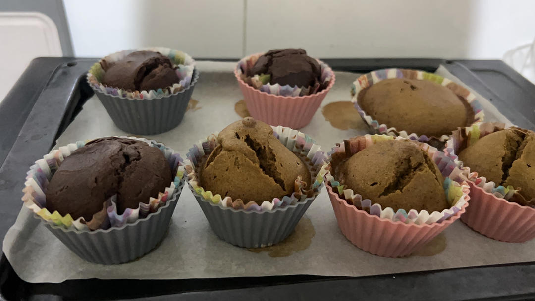 【巧克力蘑菇头麦芬】星巴克同款