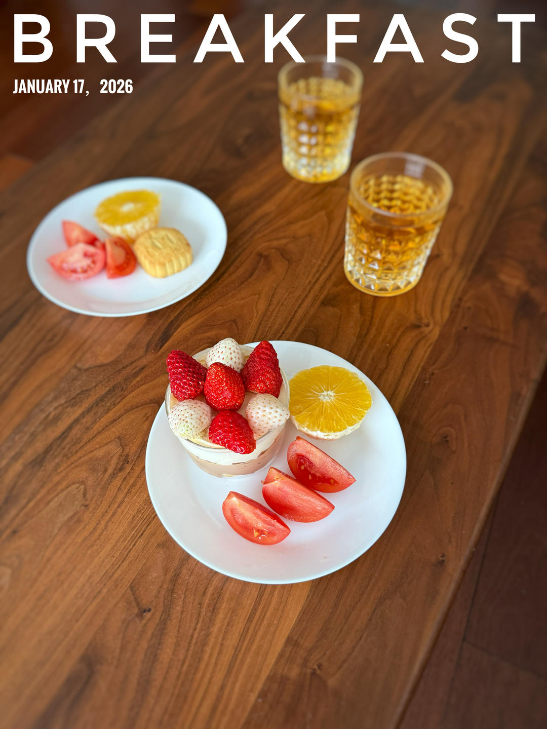 早餐•2026年1月17日