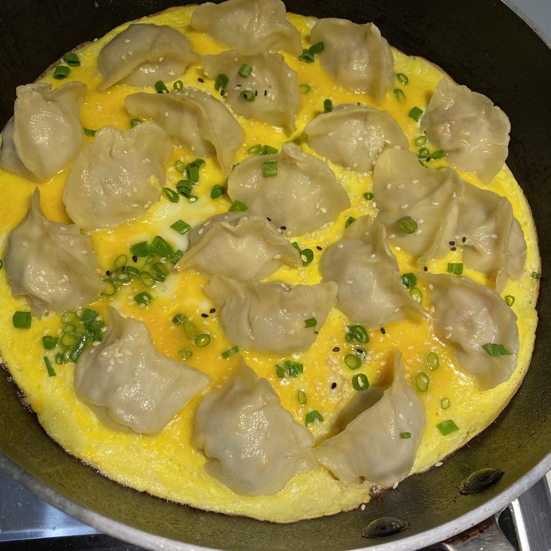 懒人快手抱蛋煎饺