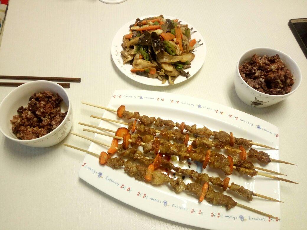 烤箱版新疆羊肉串