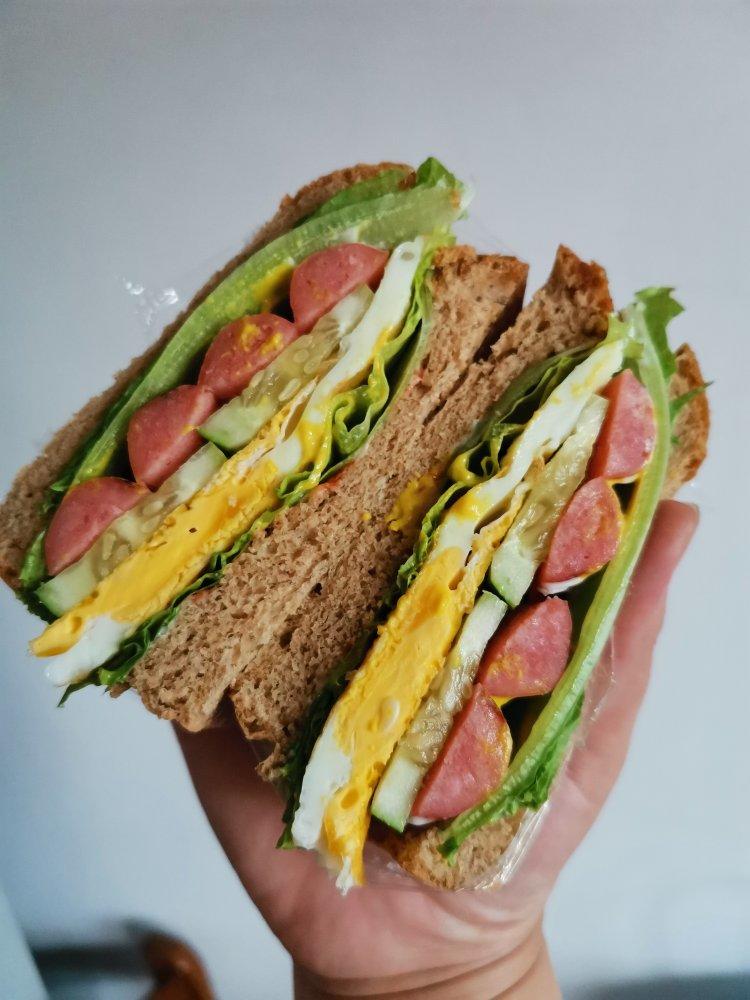 低糖少油版全麦吐司