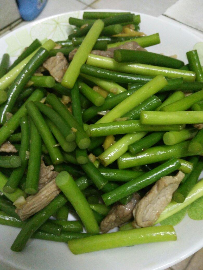 蒜薹炒肉