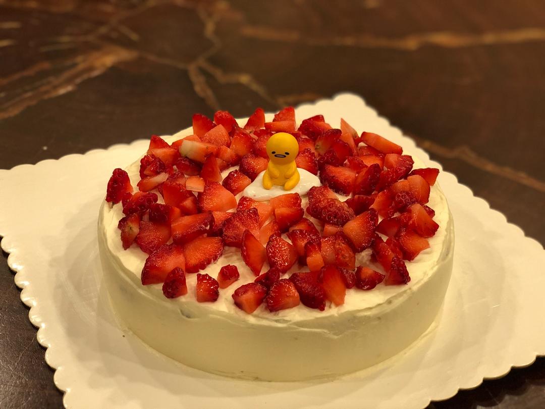 抹茶戚风螺纹蛋糕