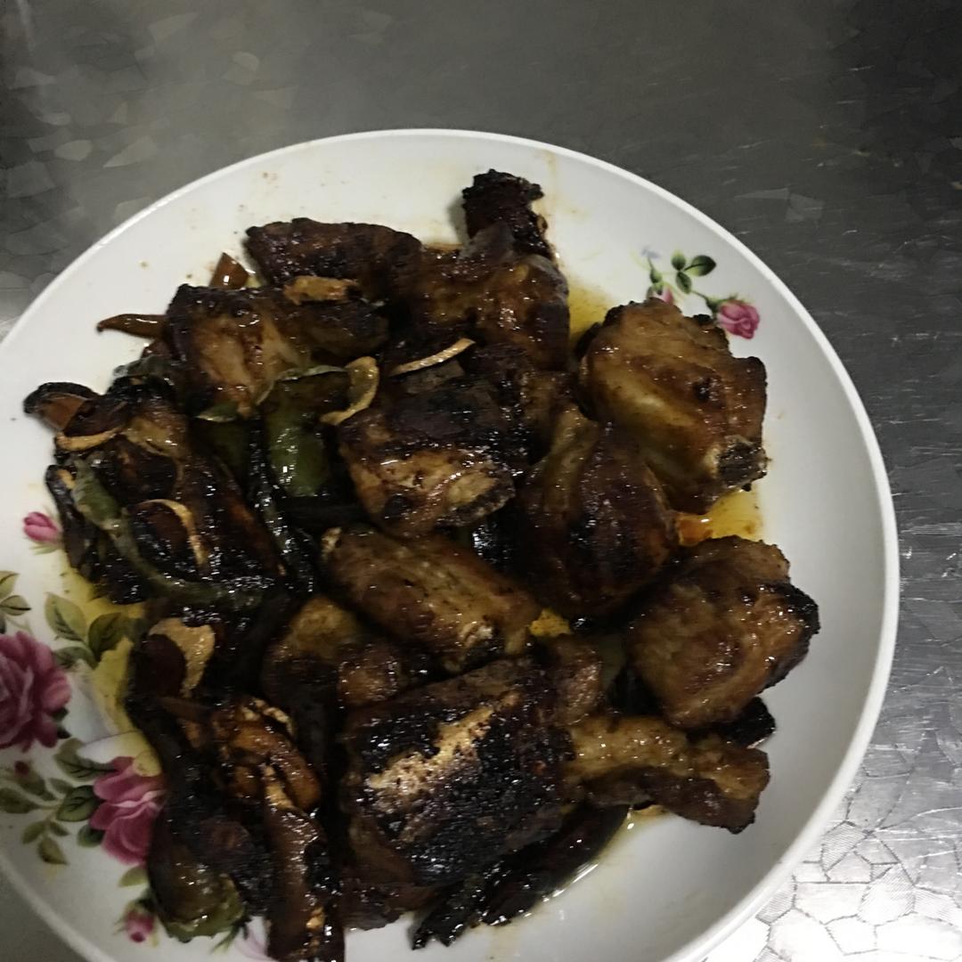 辣椒炒排骨