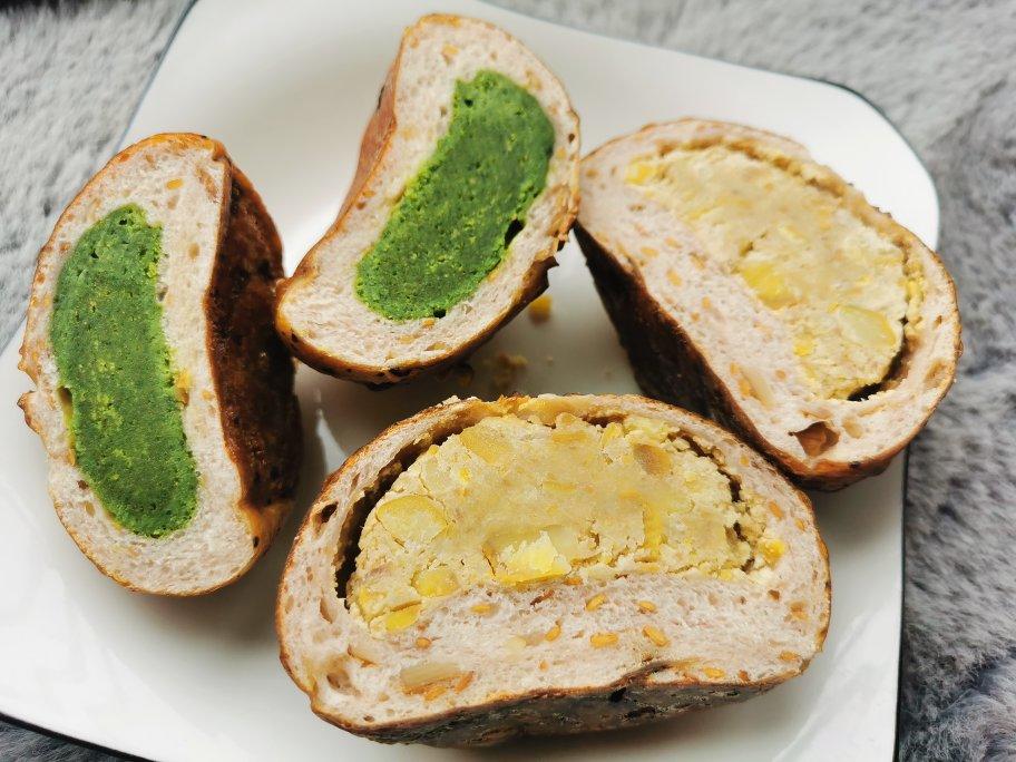 抹茶奶酥馅