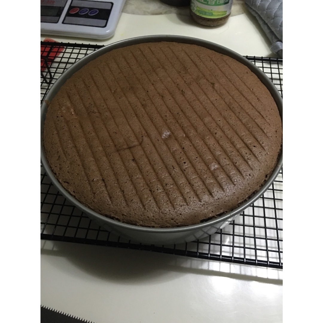 巧克力戚风裸蛋糕