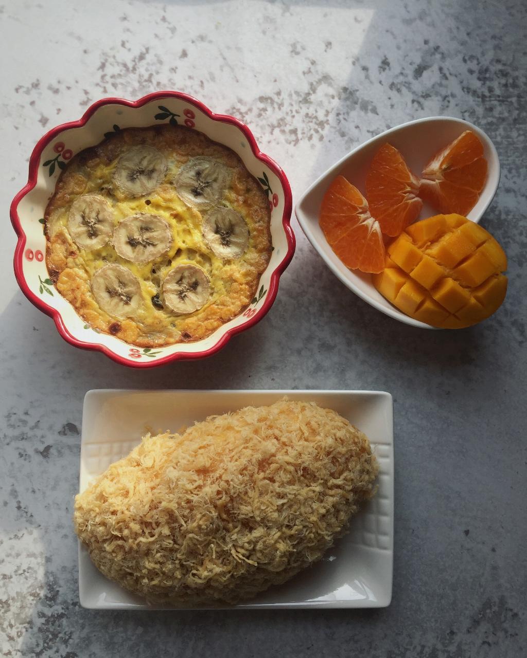 Baked Oatmeal Breakfast 早餐烤燕麦