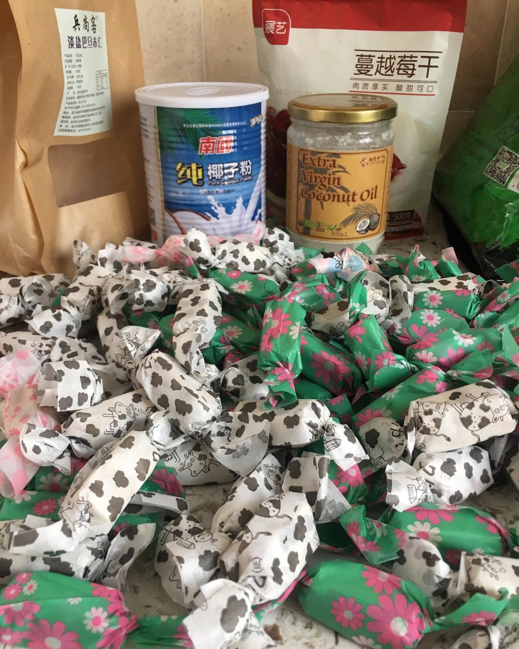 浓郁椰香牛轧糖