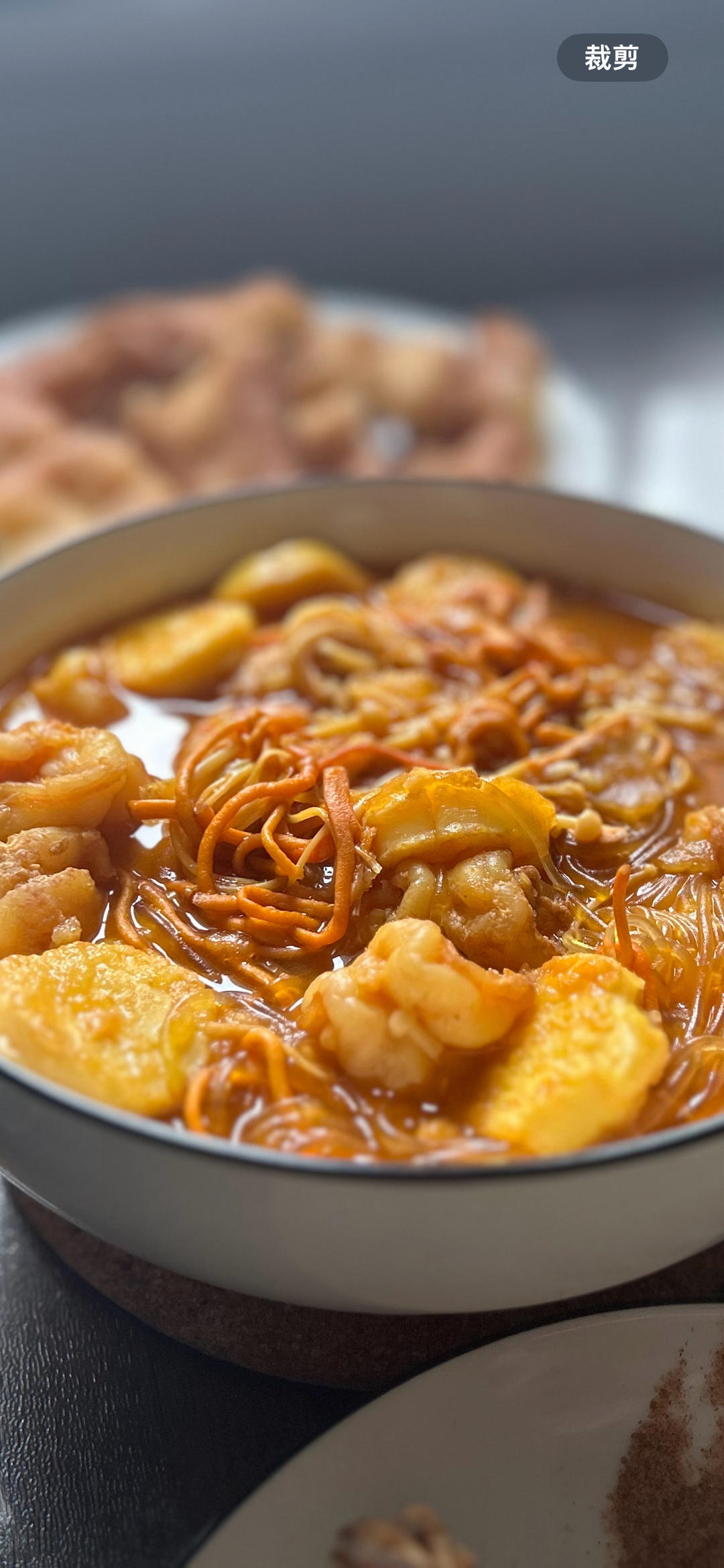 火爆餐厅的豆腐鲜虾煲，鲜香美味又下饭