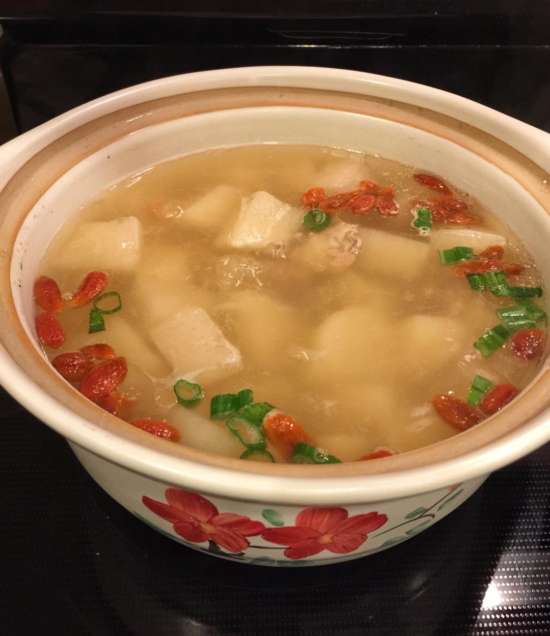 冬春养生~山药排骨汤
