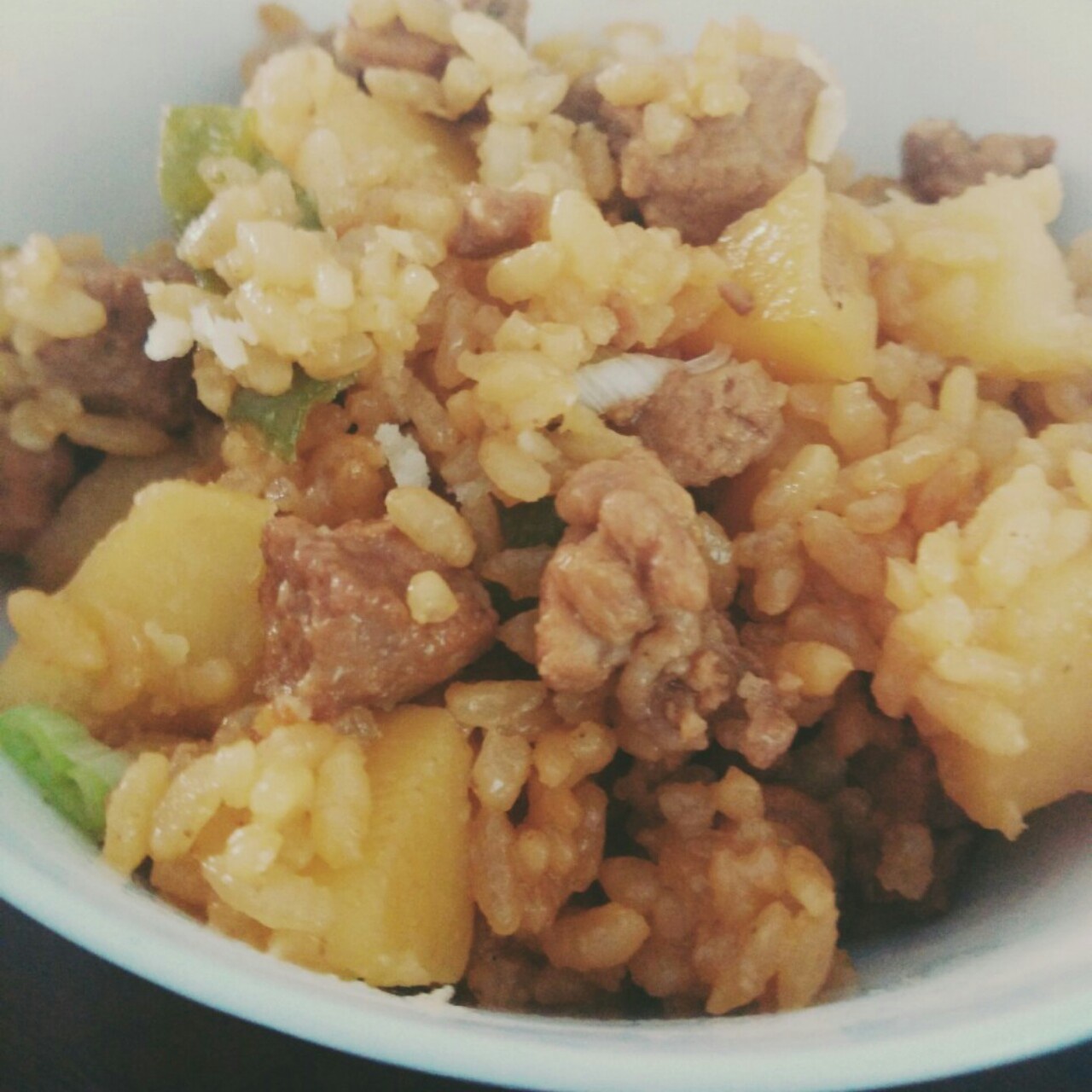 土豆排骨焖饭（多料版）