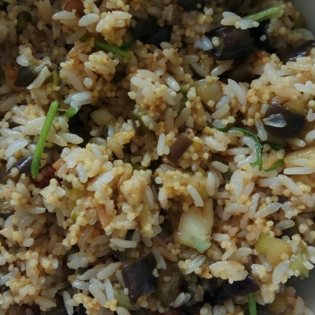 茄子炒饭
