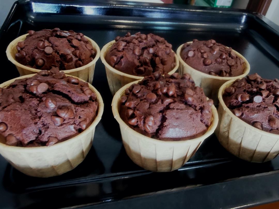 巧克力马芬纸杯蛋糕