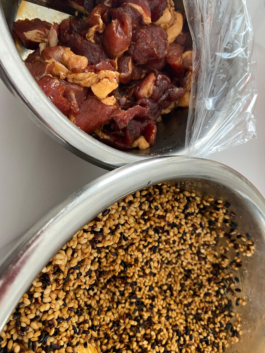 妈咪的♥️私房秘制咸蛋黄肉粽