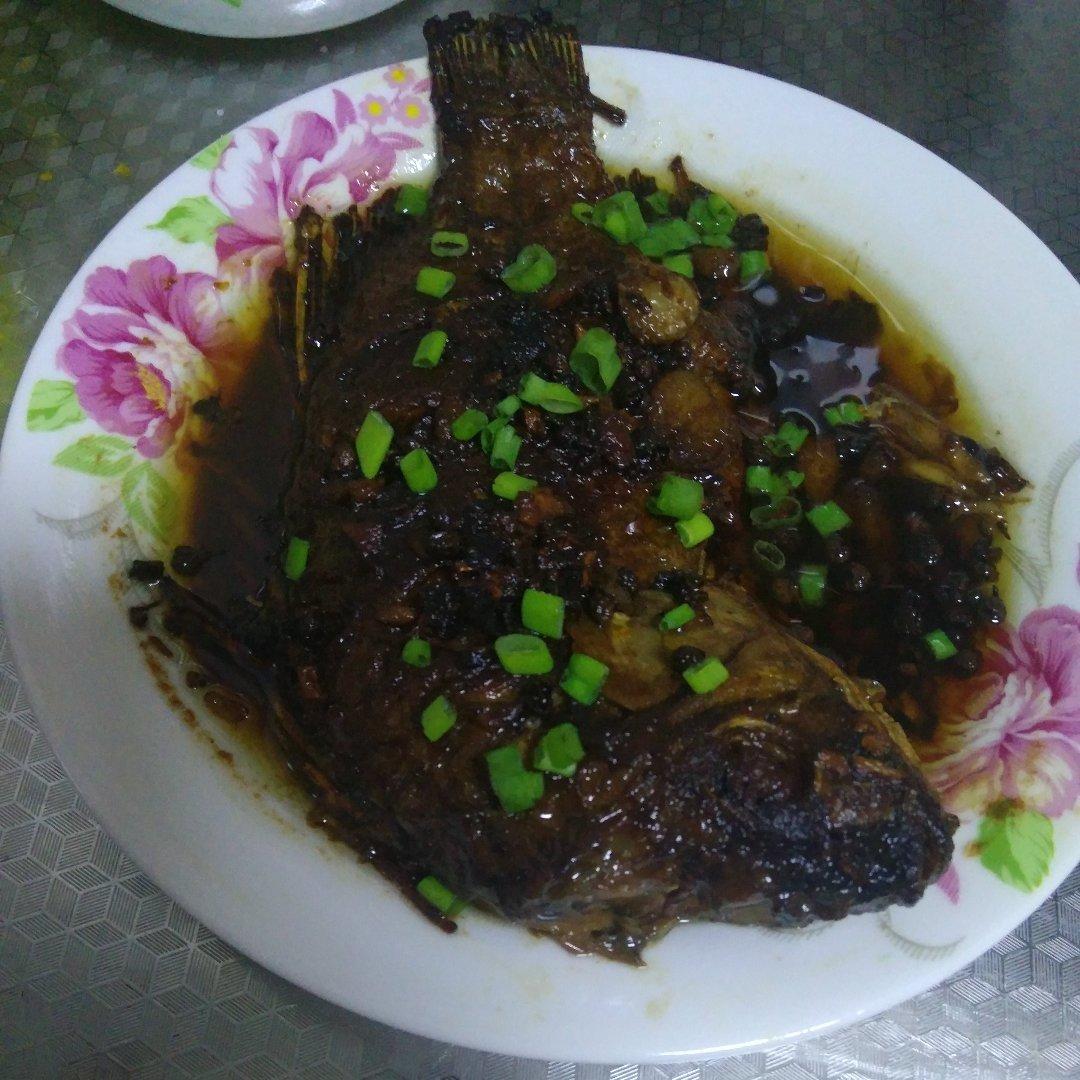 红烧罗非鱼