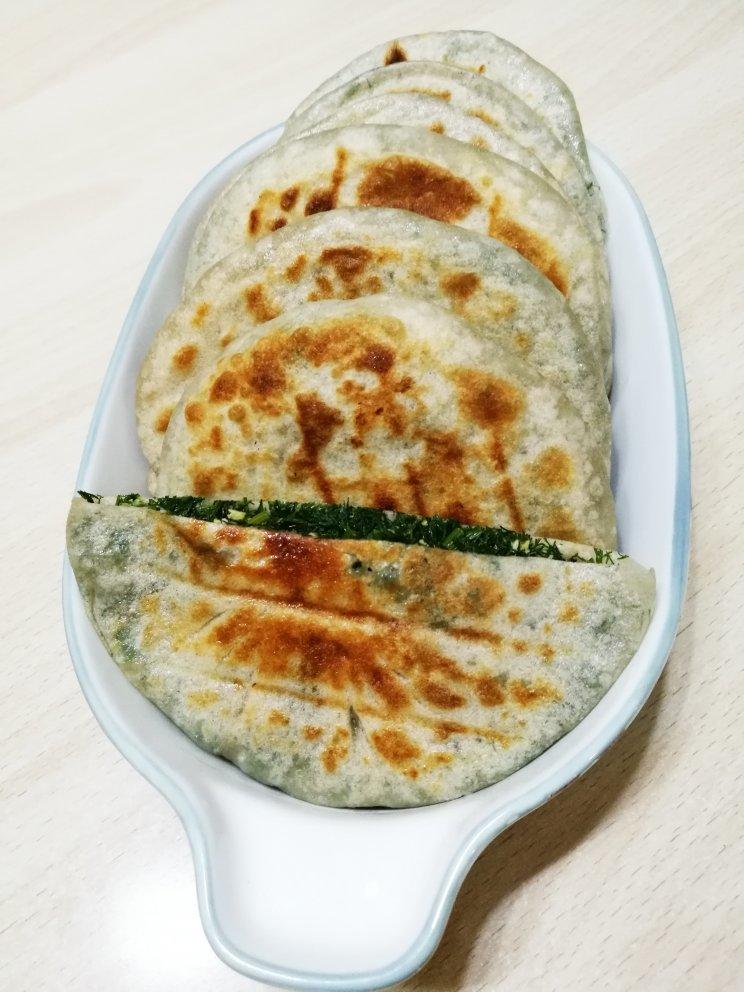 茴香鸡蛋馅饼