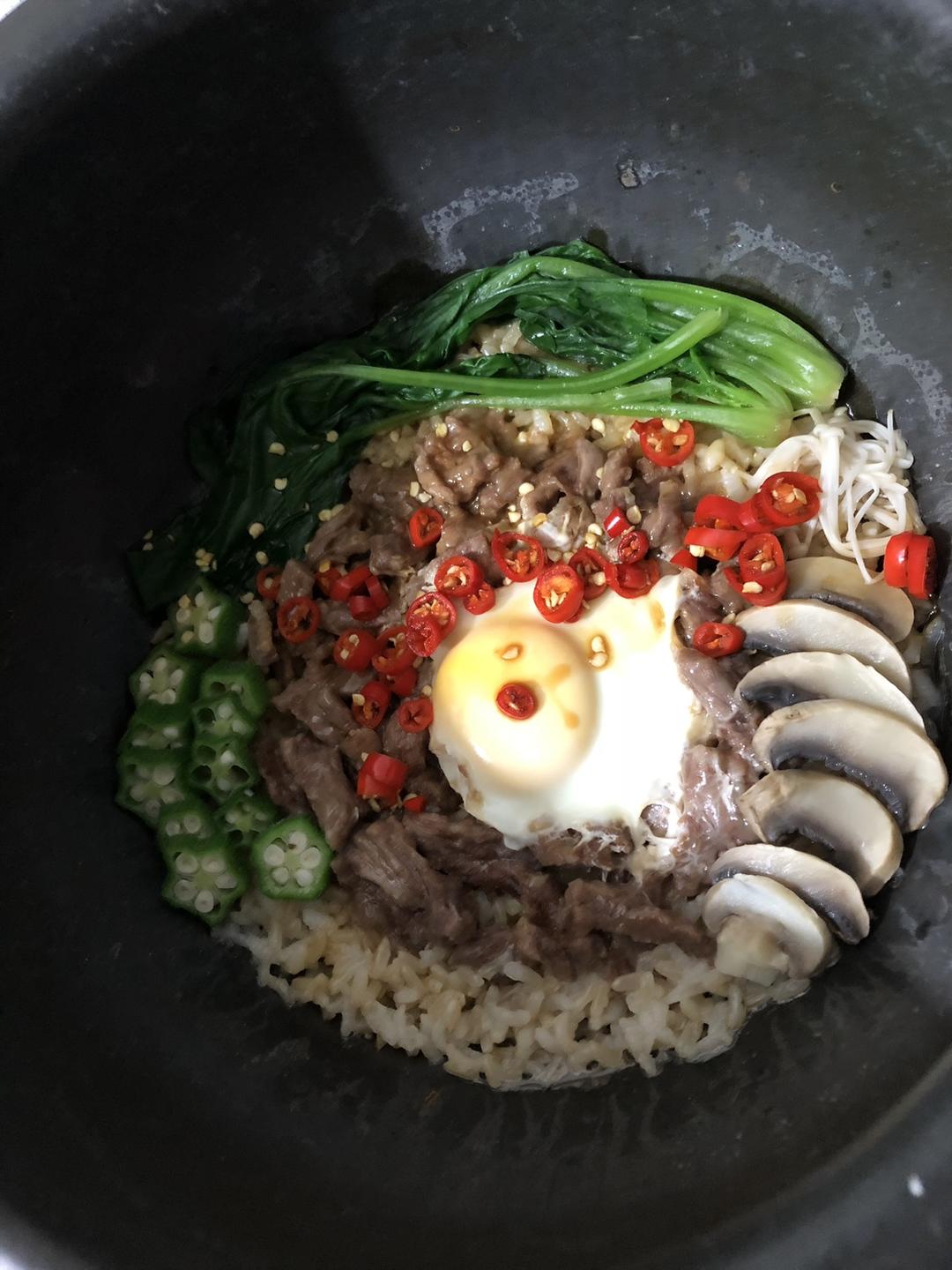 牛肉蛋蛋饭（减脂电饭煲版）