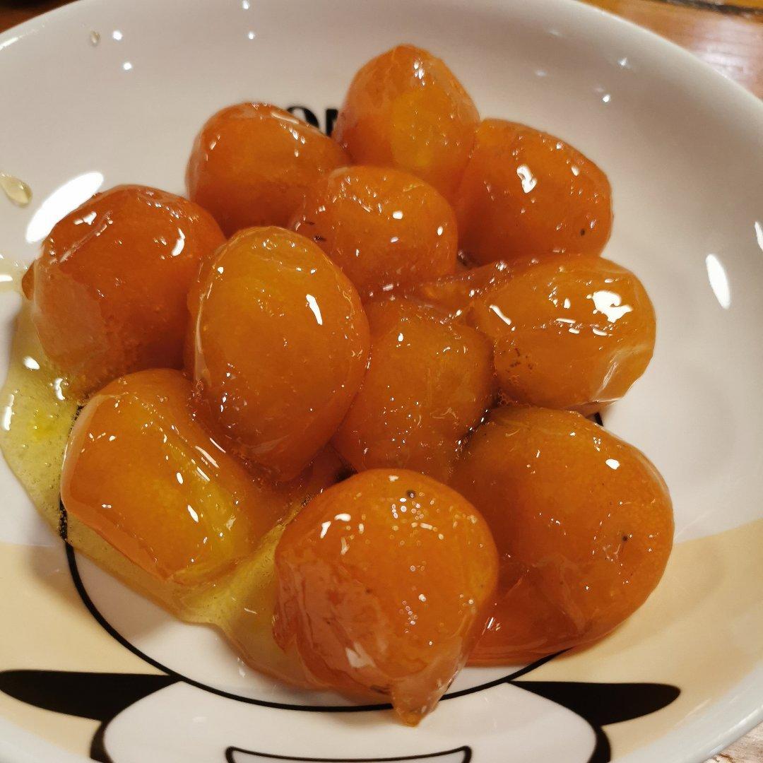 美味的冰糖金桔蜜饯（止咳，化痰，老少皆宜）