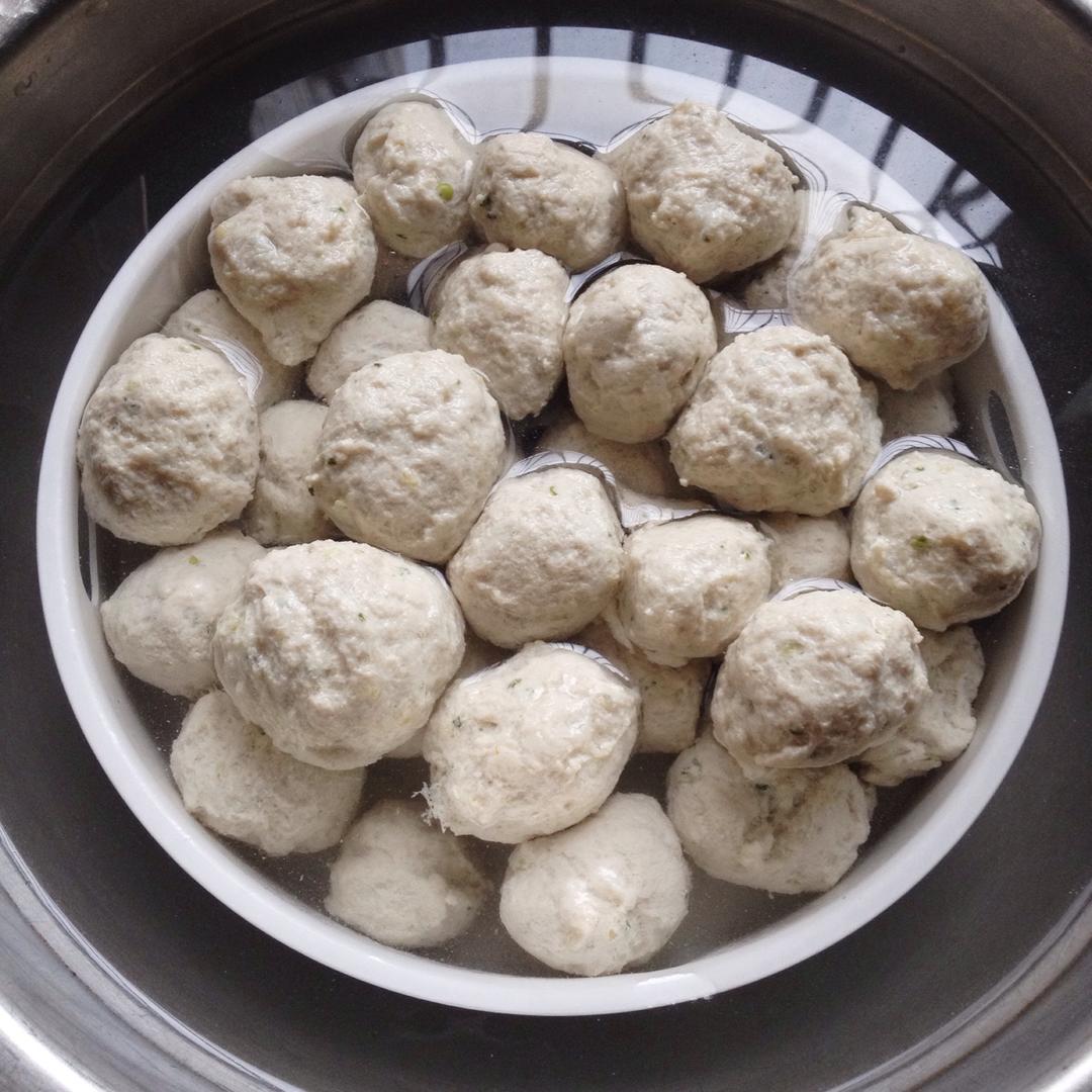 美福酱做的自制q弹肉丸