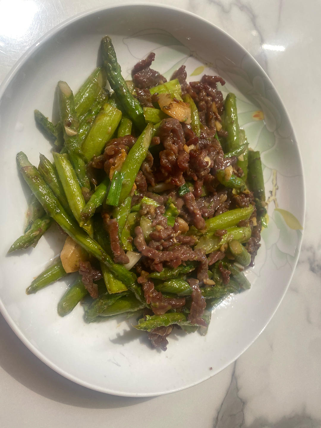 芦笋炒牛肉
