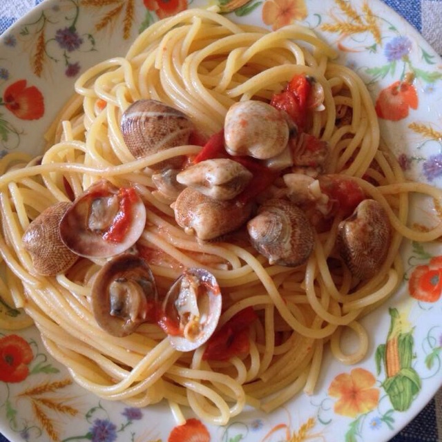 蛤蛎意大利宽面