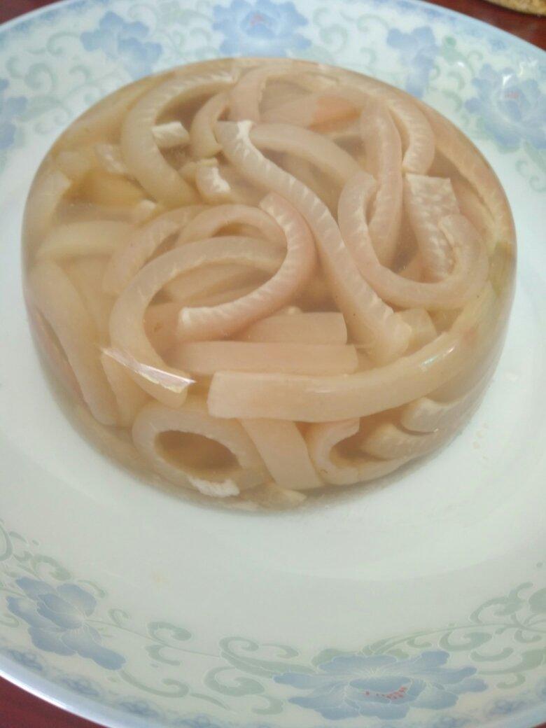 水晶肉皮冻