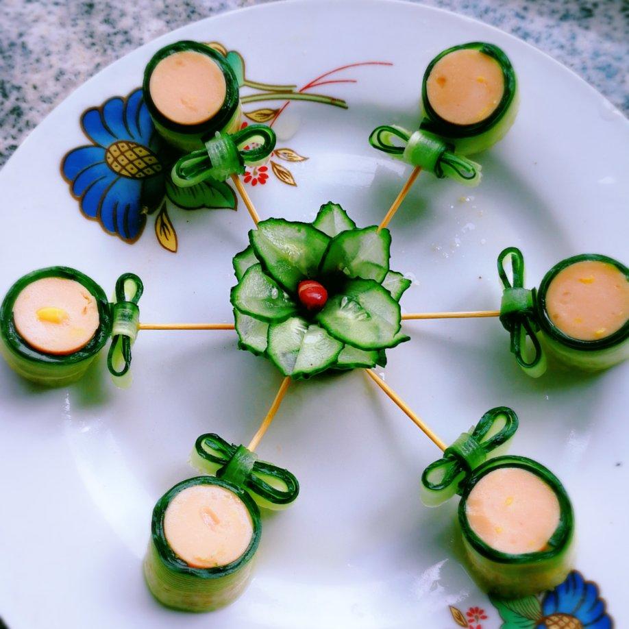 便当扮美神器——黄瓜棒棒糖