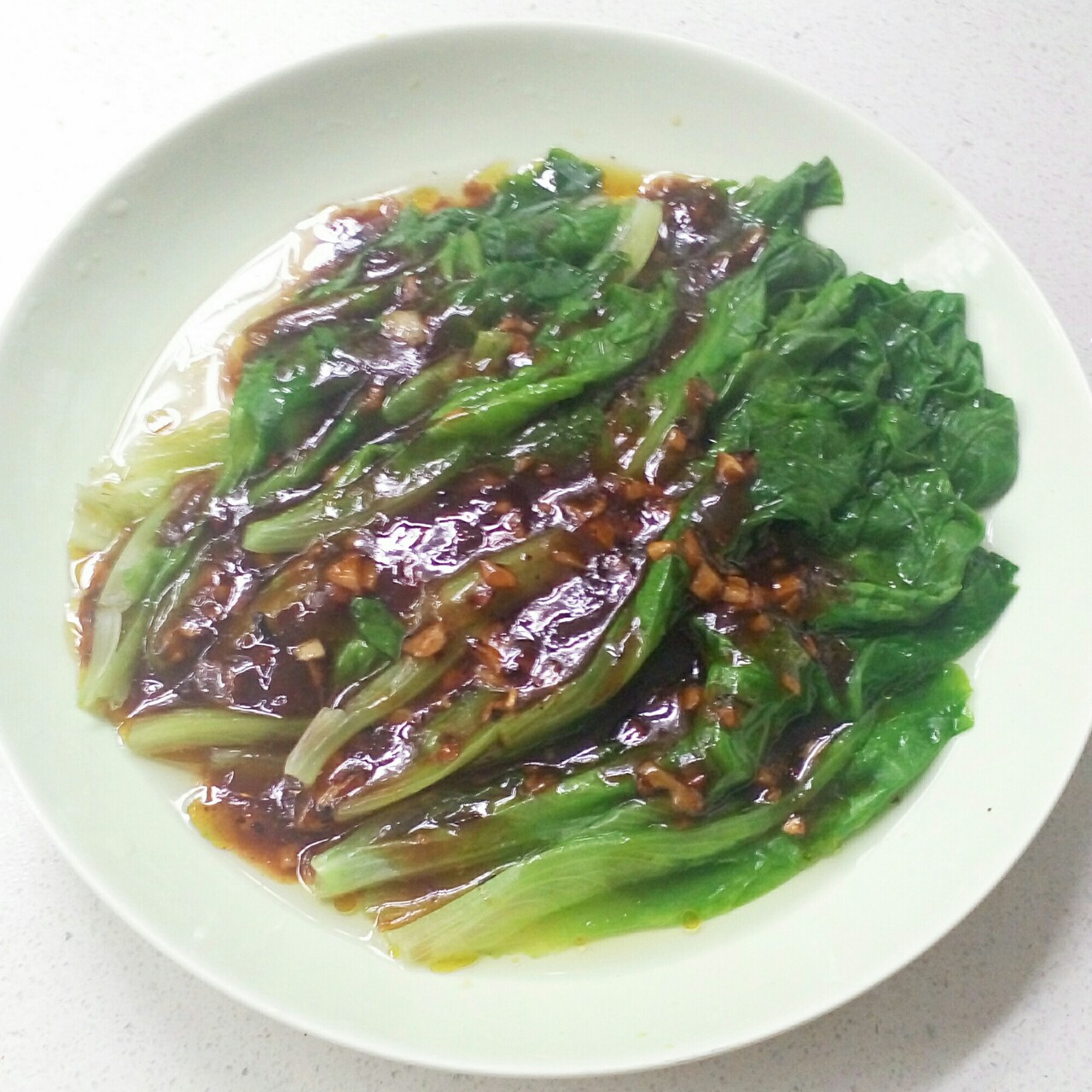 家常菜 蚝油生菜