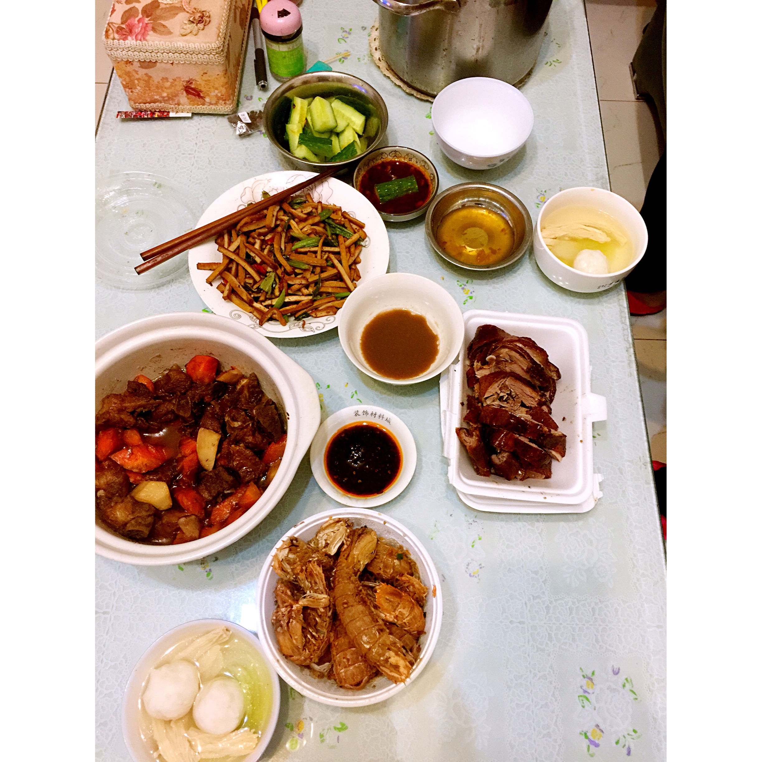 土豆胡萝卜烧排骨