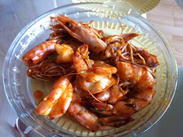 甜辣虾