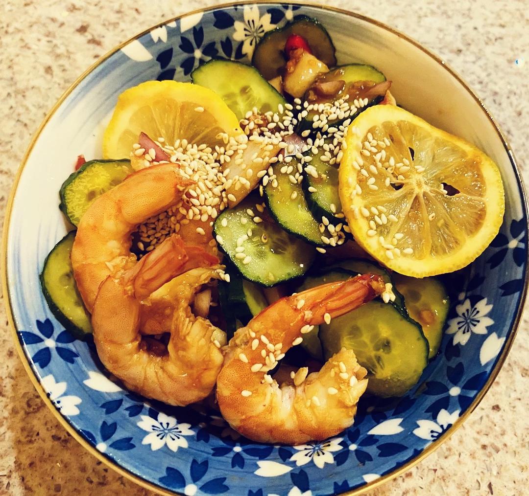 神仙吃法且超过瘾的冰镇酸辣凉拌虾🦐