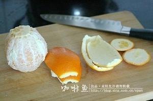 糖渍橙皮的做法 步骤1
