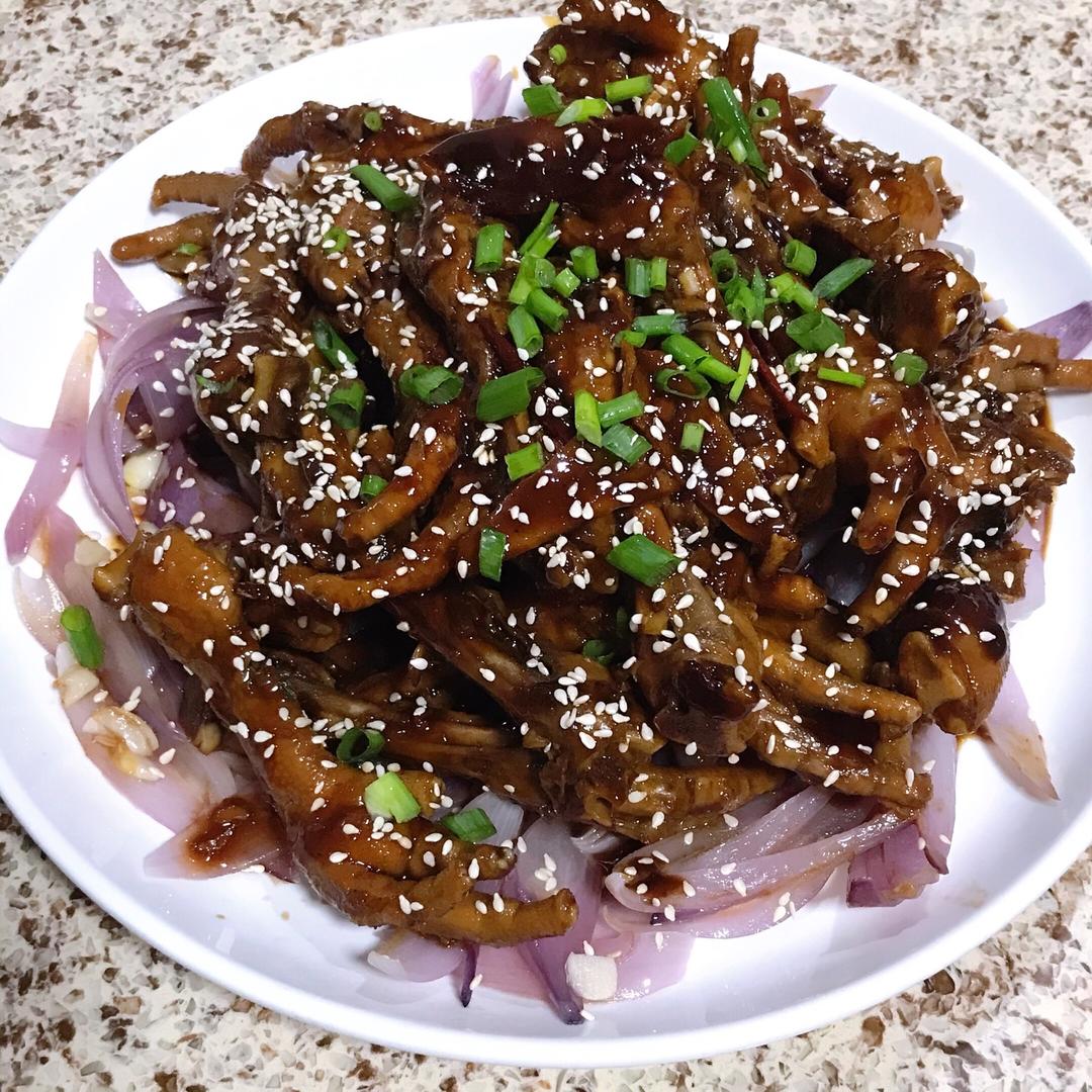 家常酱鸡爪