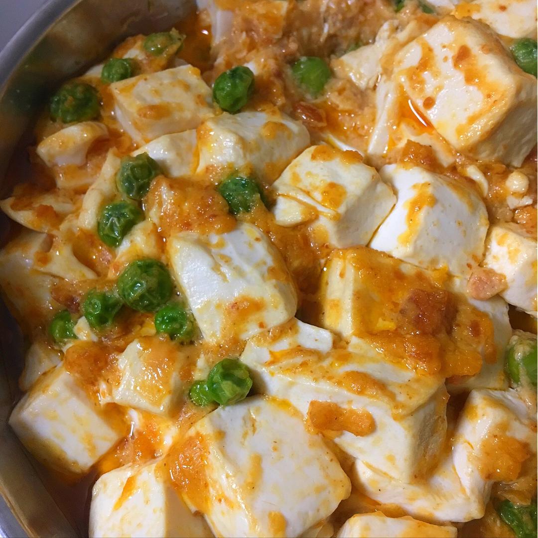 咸蛋黄豆腐