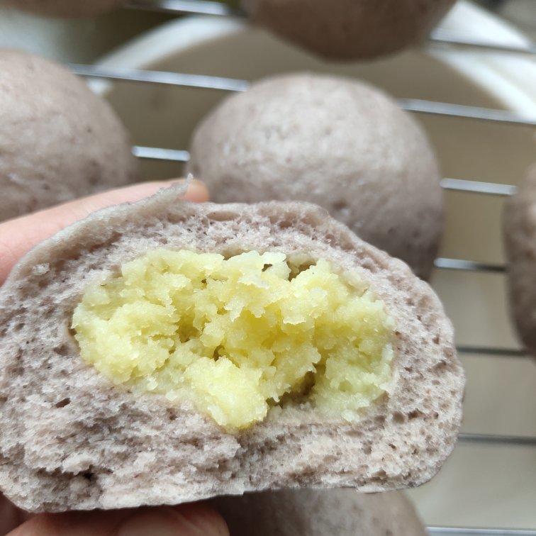 奶黄馅儿和奶黄包