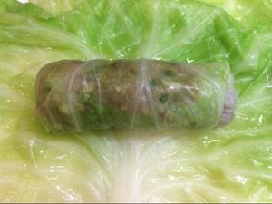 肉馅洋白菜（cabbage roll）的做法 步骤5