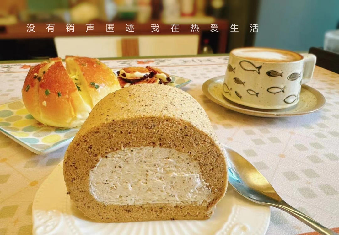 山姆招牌丨伯爵红茶蛋糕卷丨卷不裂配方分享