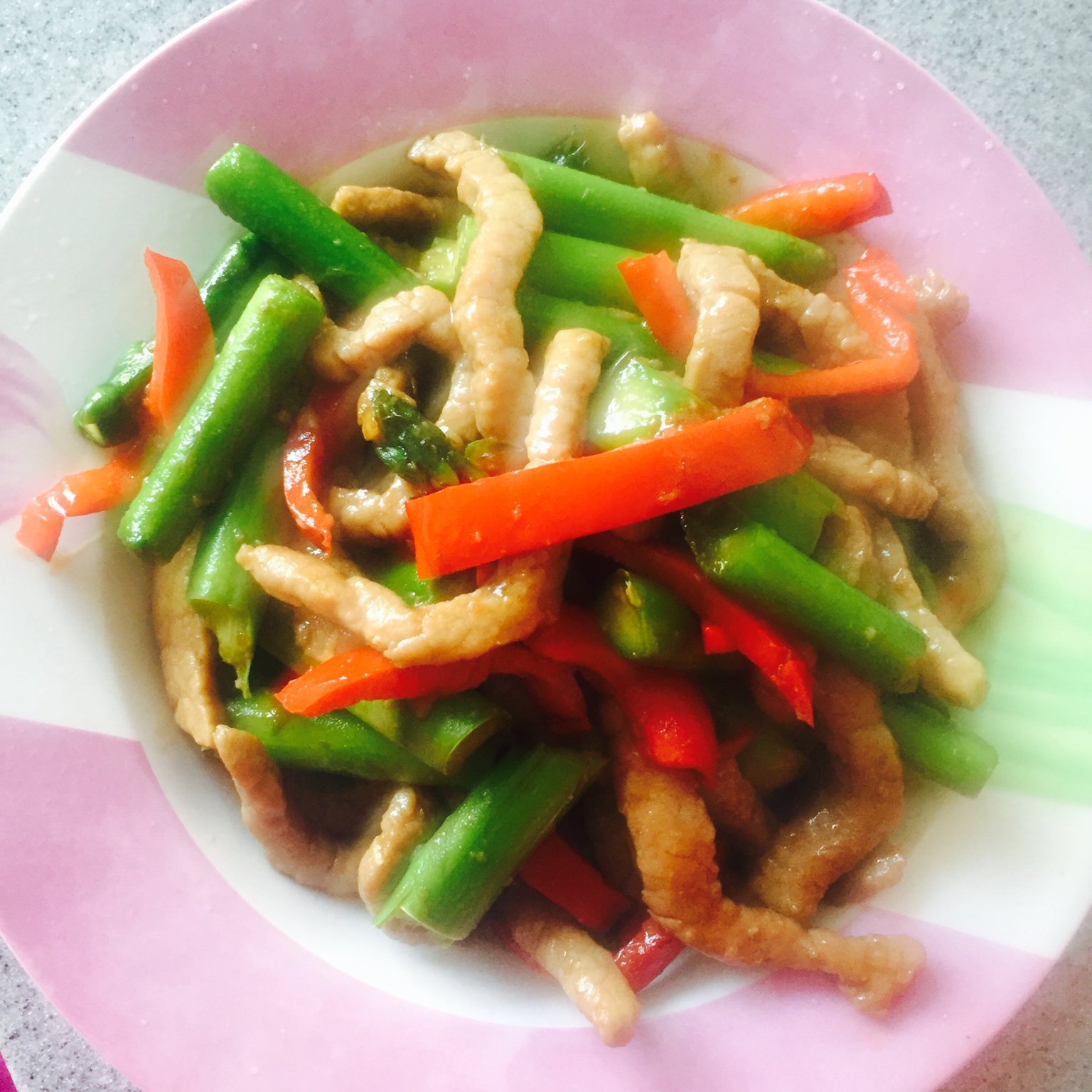 【曼食慢语】蚝油芦笋牛肉粒