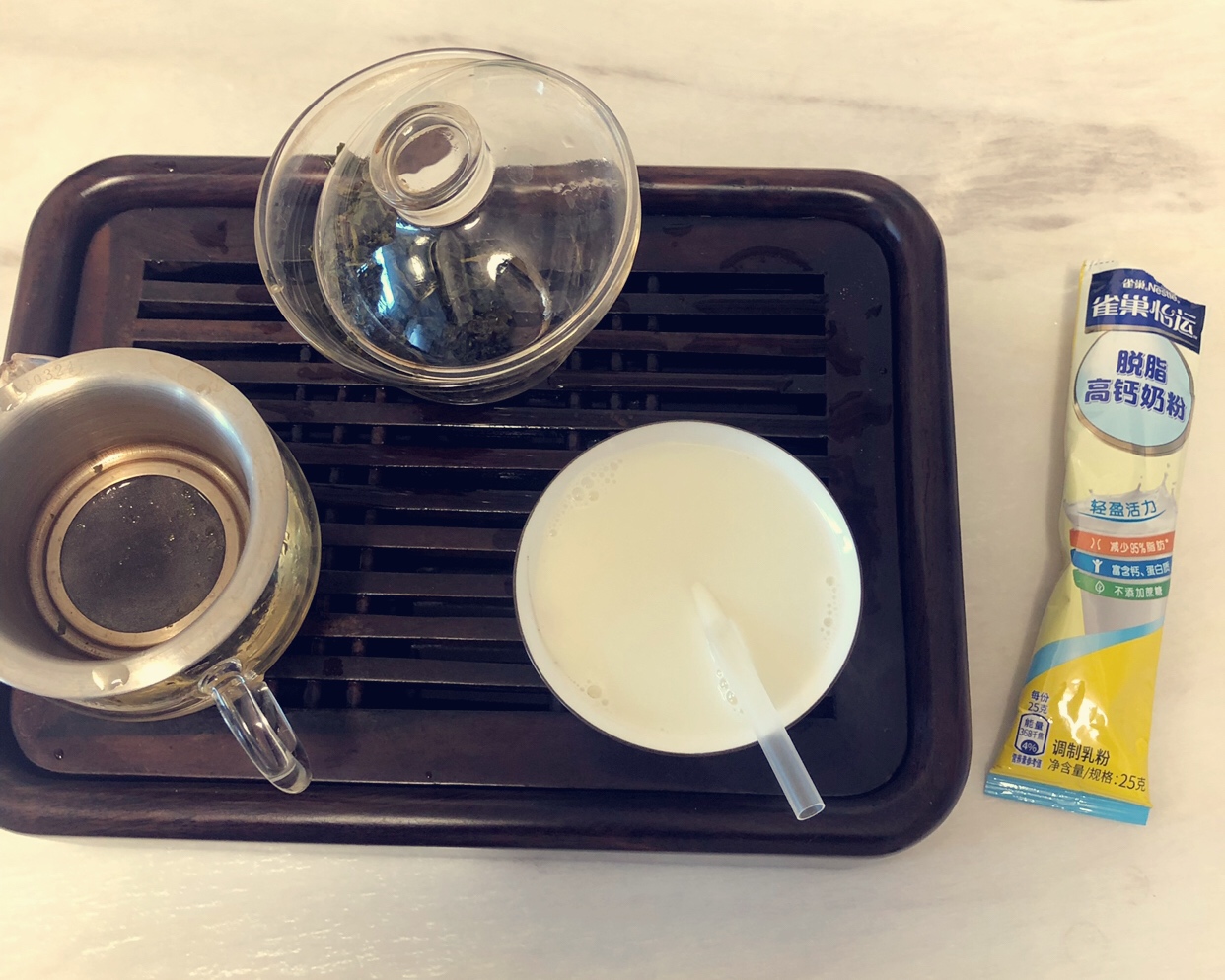 超简单奶茶—想喝奶茶解馋版本的做法 步骤2